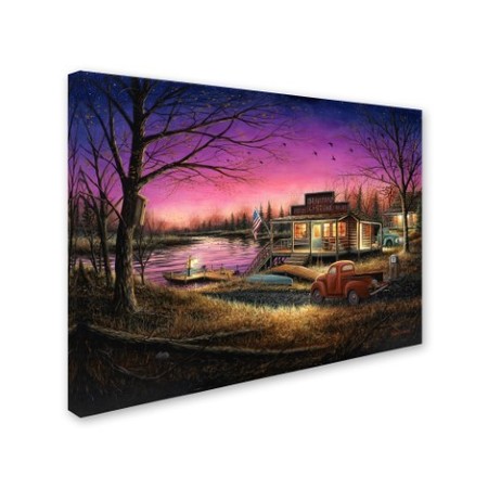 Trademark Fine Art Chuck Black 'A Perfect Evening' Canvas Art, 35x47 ALI16390-C3547GG